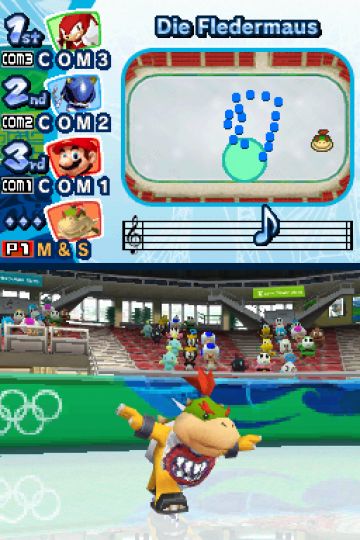 Immagine 5 del gioco Mario & Sonic ai Giochi Olimpici Invernali per Nintendo DS